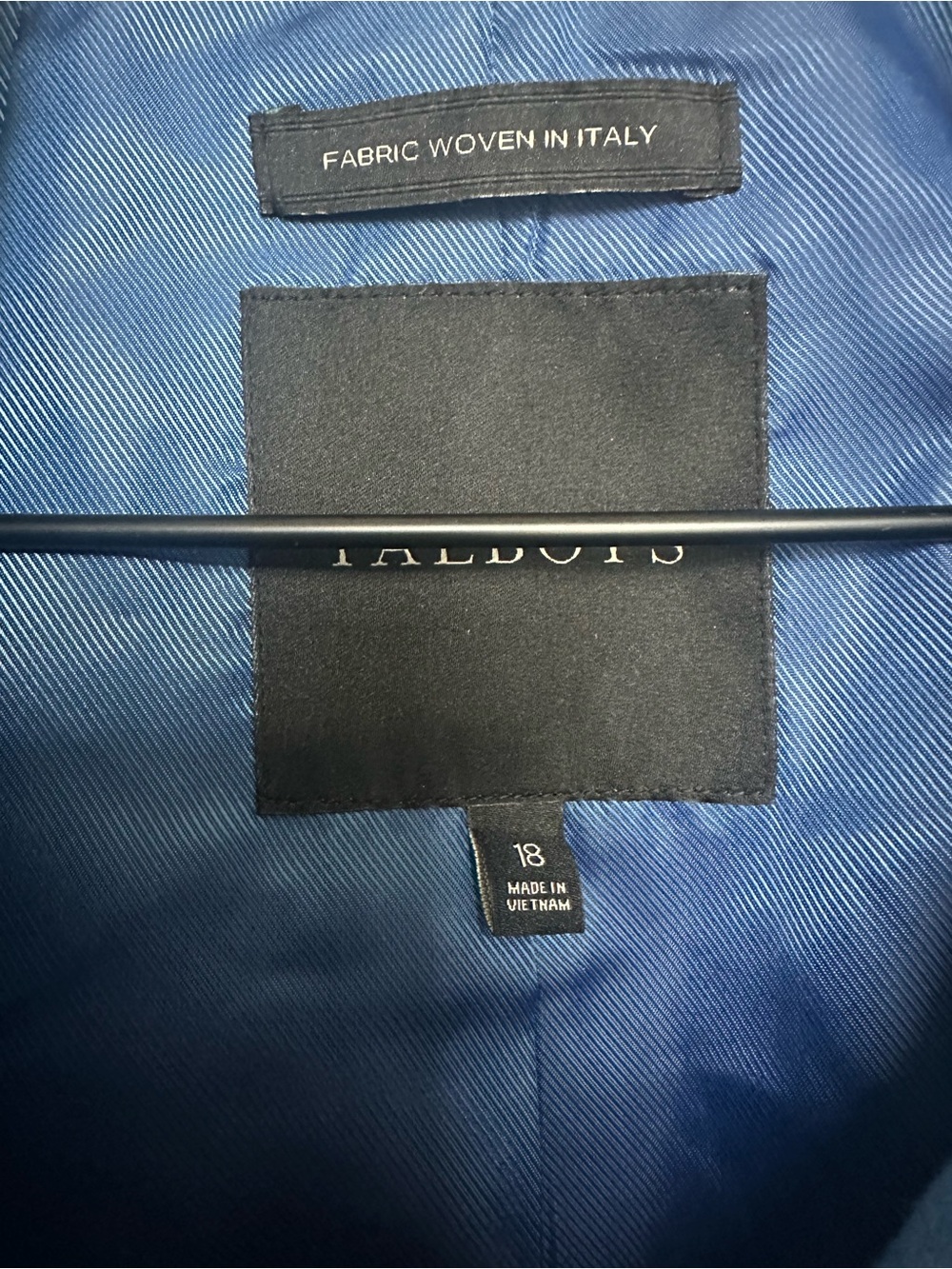 TALBOTS Wool Stadium Coat Size 18 - Picture 6 of 10